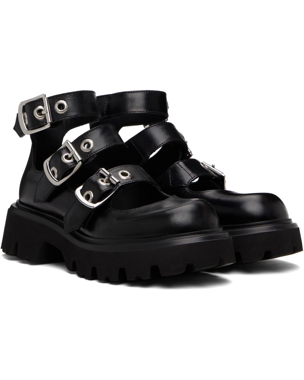 Vivienne Westwood Black Bacchus Sandals