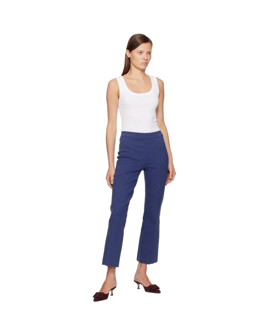 Flore Flore Blue Hillie Tank Top