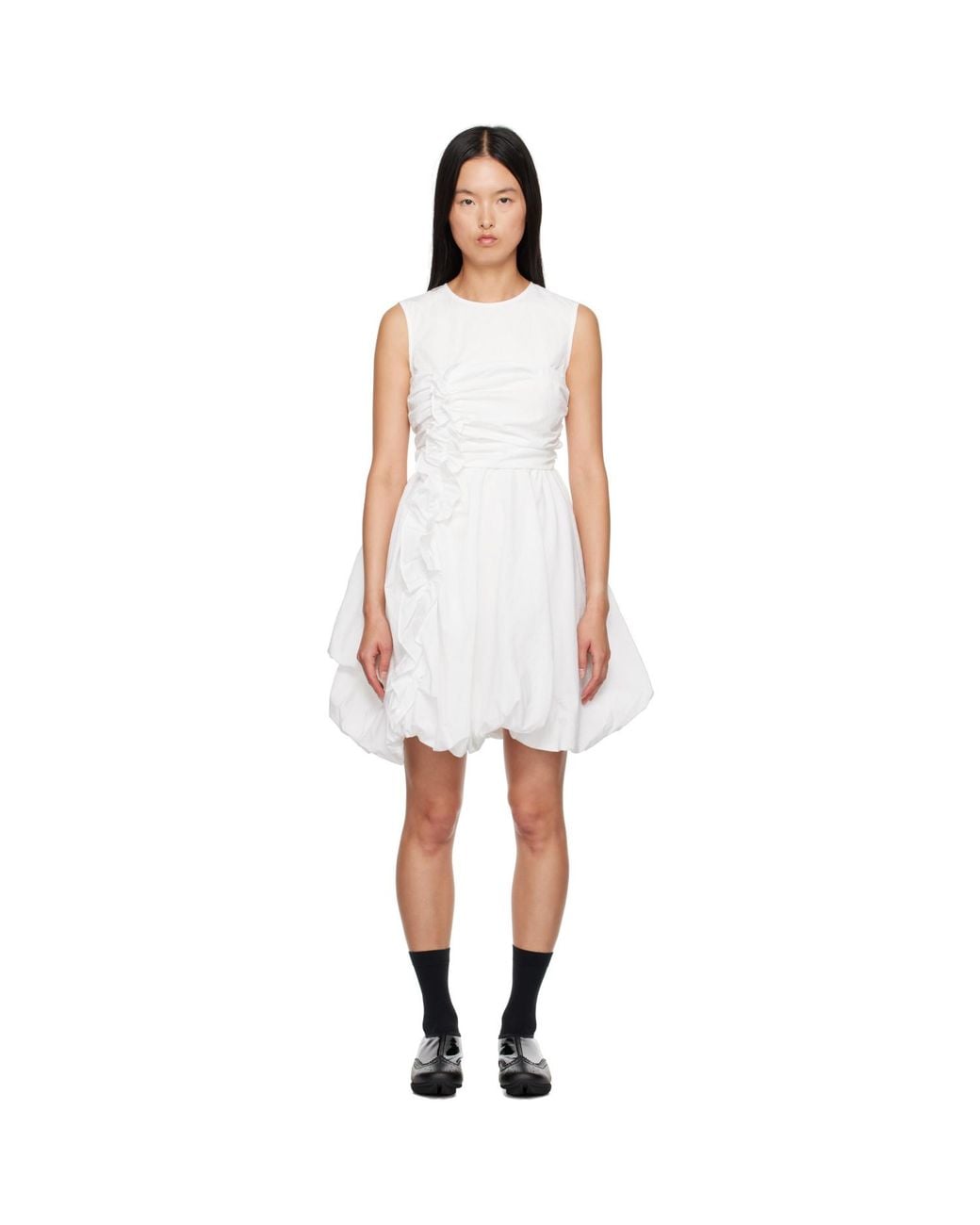 CECILIE BAHNSEN Black Olivia Minidress