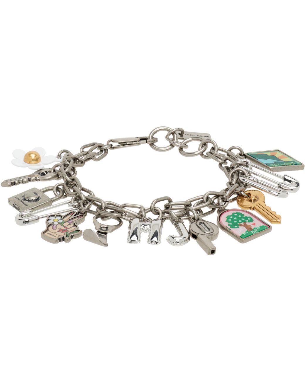 Marc Jacobs Metallic 'The Pop Americana' Charm Bracelet