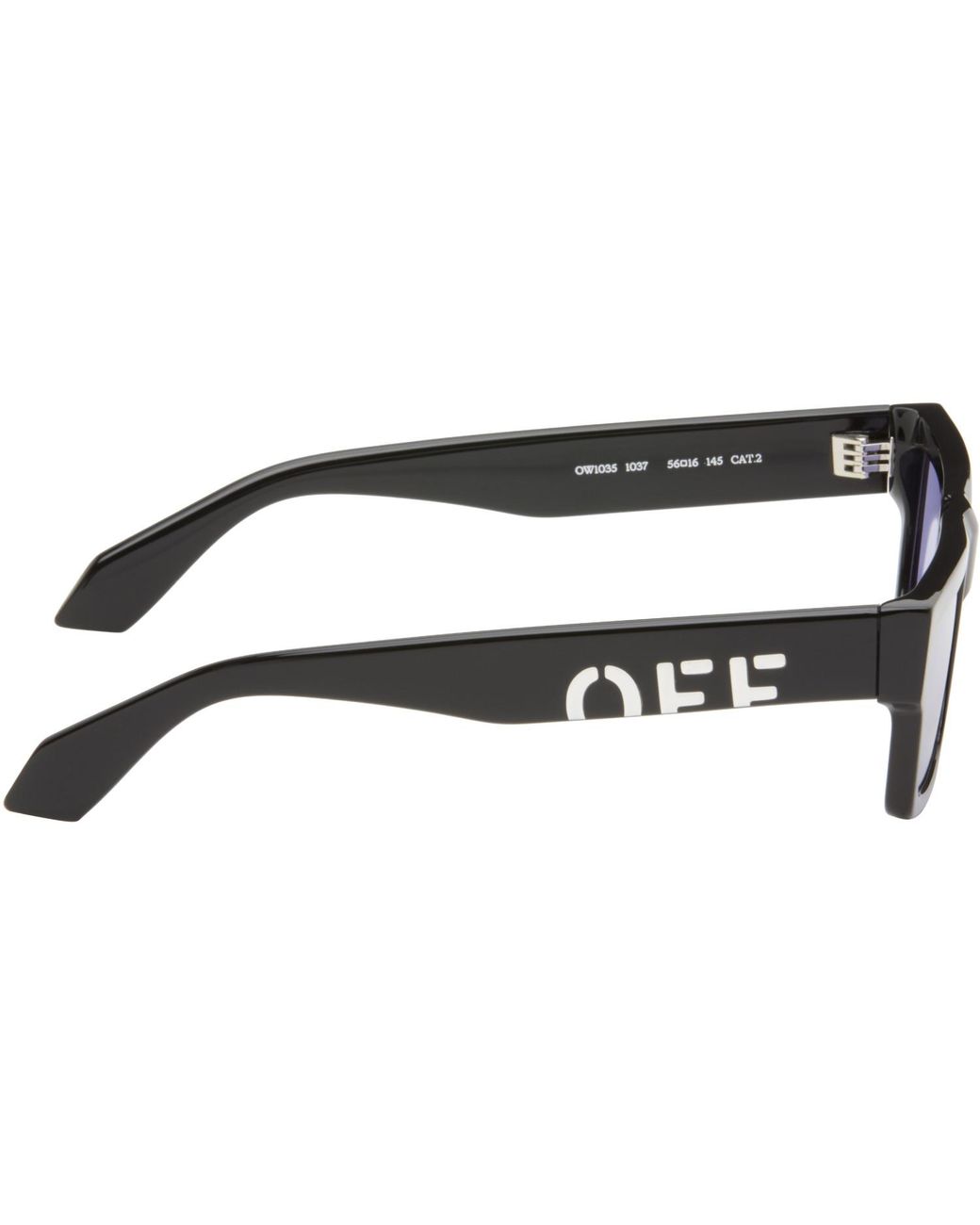 Off-White c/o Virgil Abloh Blue Montgomery Sunglasses for men