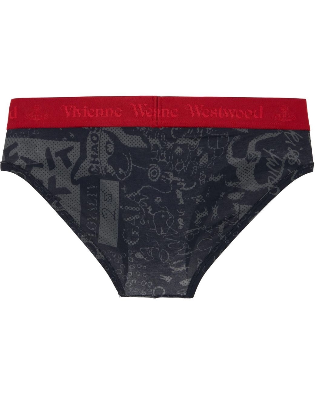 Vivienne Westwood Black 'Let It Rock' Briefs for men