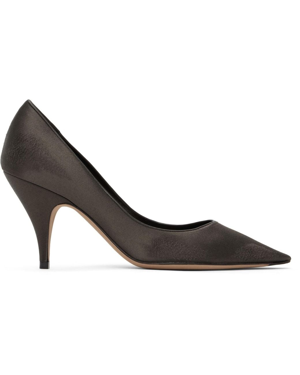 The Row Black Liisa Heels