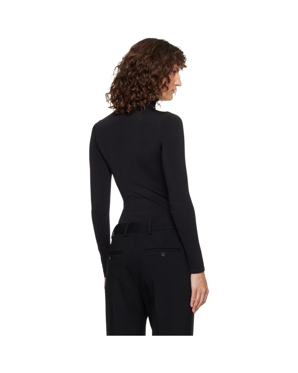 Wolford Black Colorado Bodysuit
