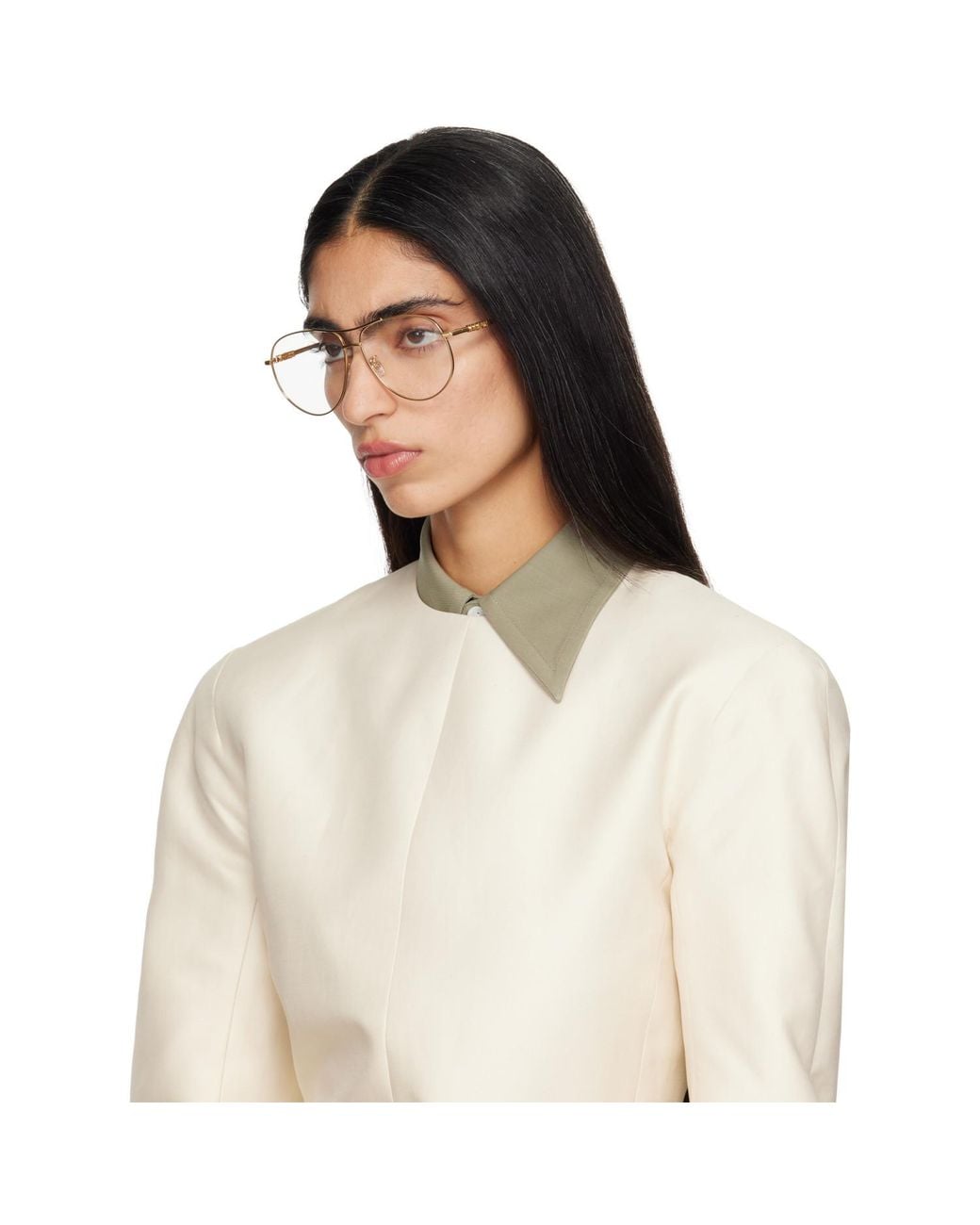 Fendi Brown Graphy Glasses