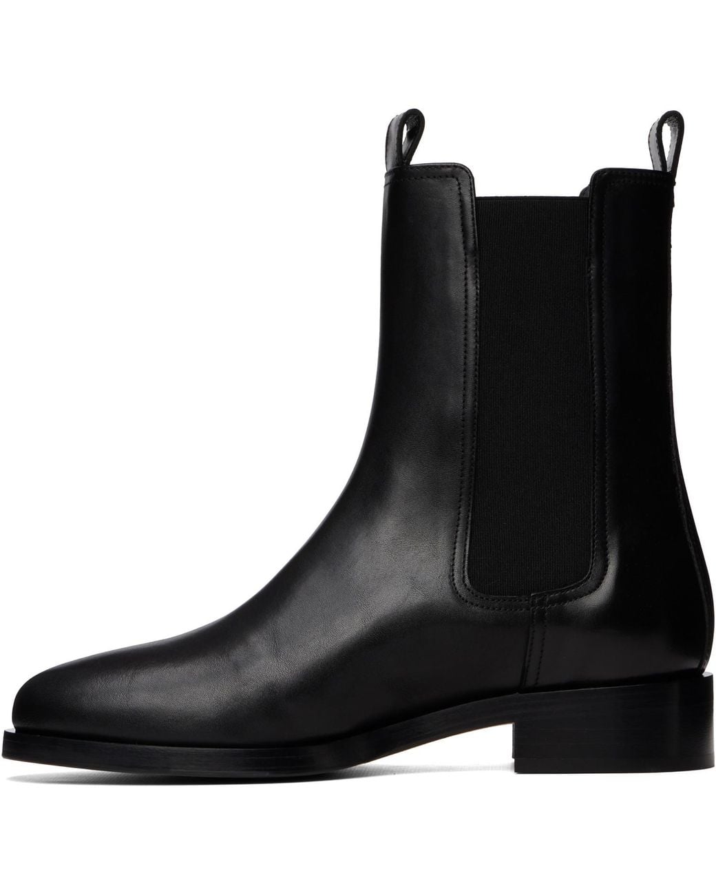 Aeyde Black Caspar Chelsea Boots