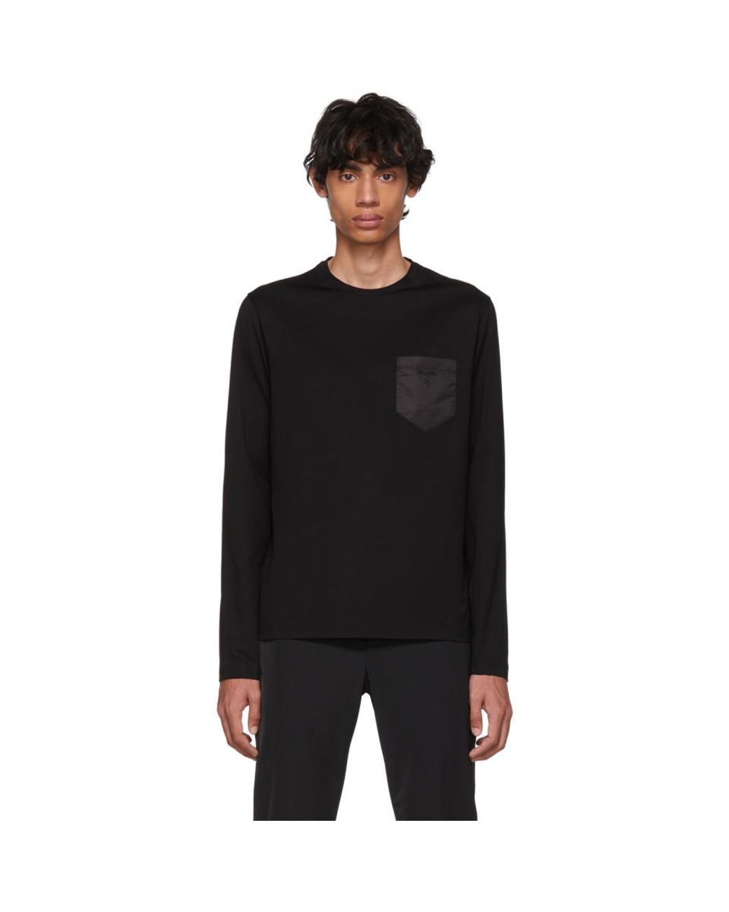 long sleeve prada shirt