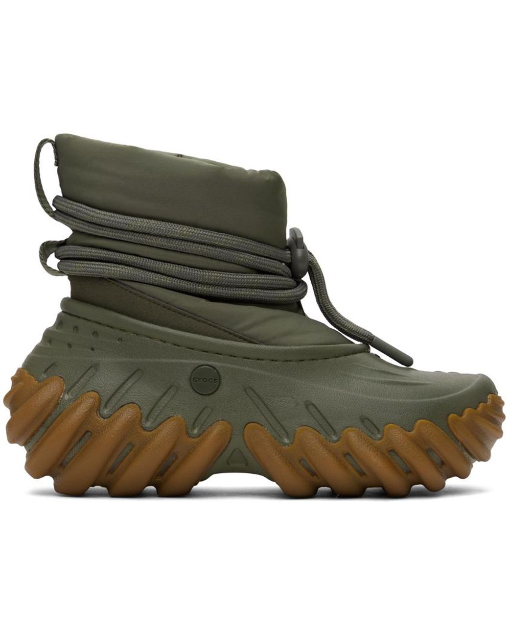 Crocs Echo Boots in Green Lyst Canada