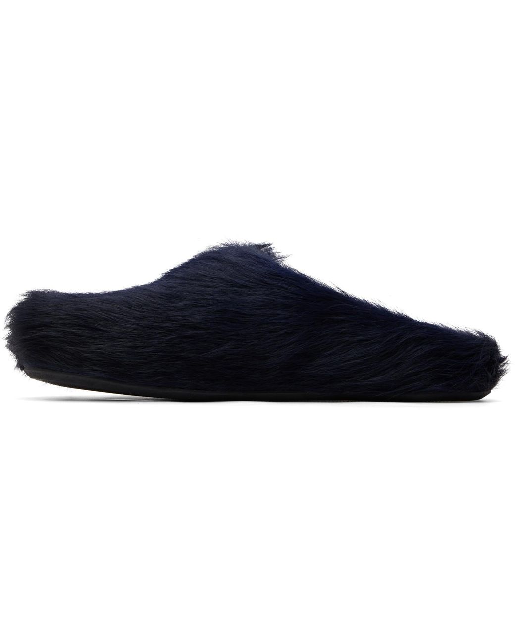 Marni Blue Fussbett Sabot Slip-on Loafers for men
