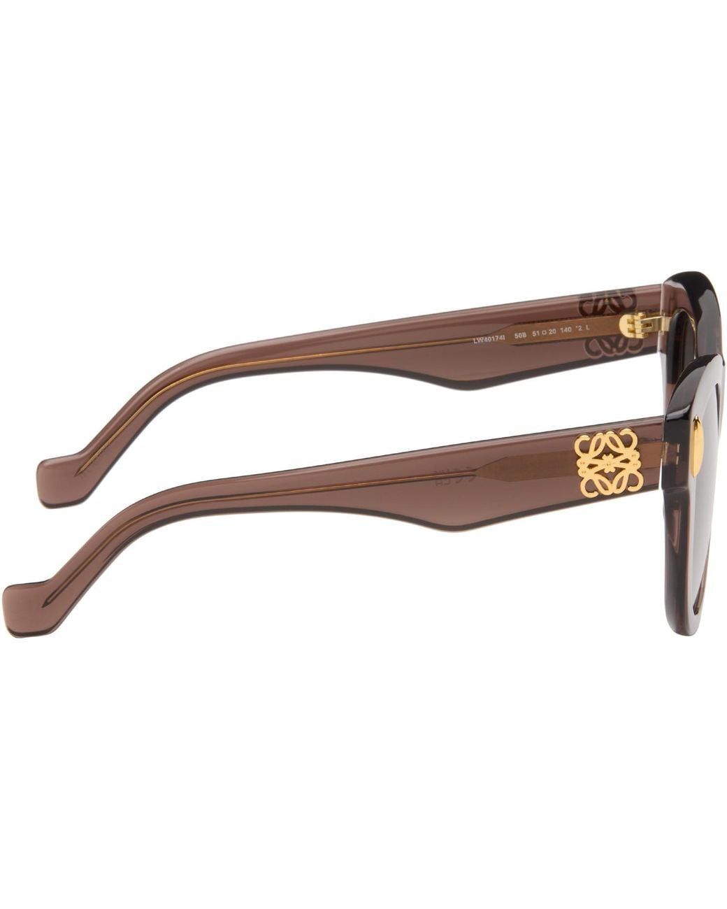 Loewe Gray Anagram Sunglasses