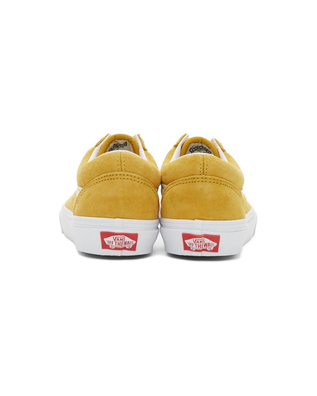 Vans Unisex Old Skool Suede Sneakers, Mango Mojito Yellow | Lyst