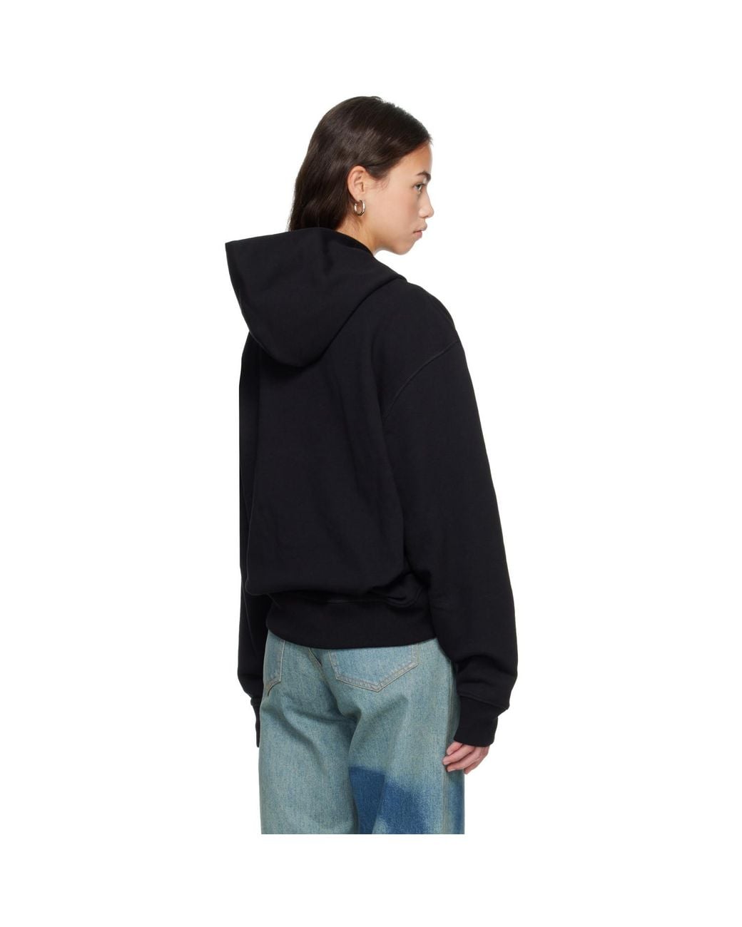 Jean Paul Gaultier Black 'The Label' Hoodie