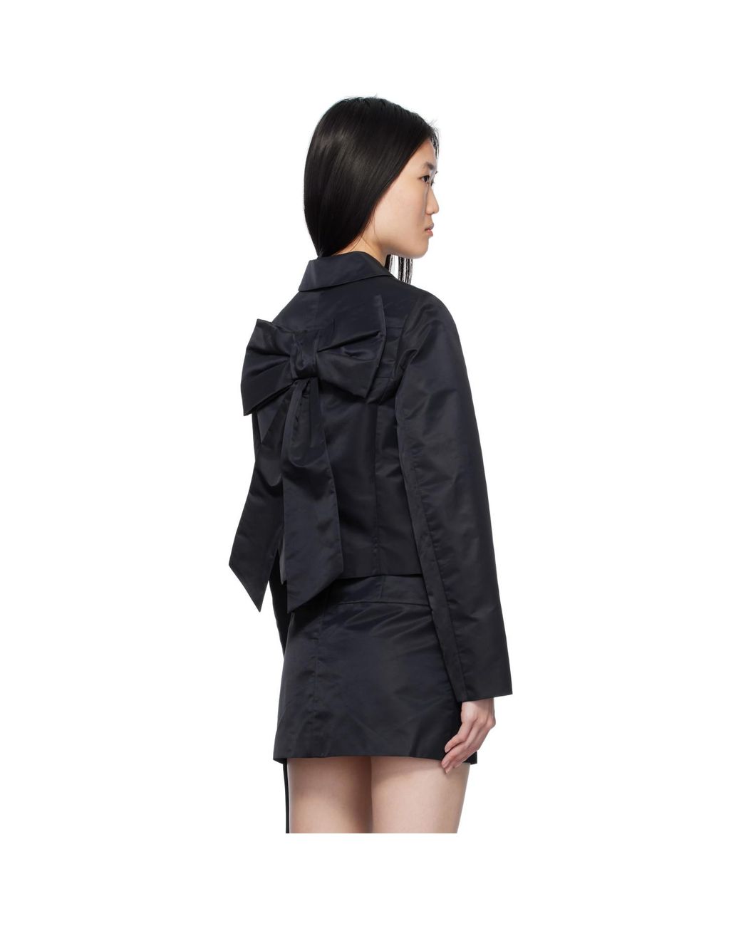 Sandy Liang Black Shelby Jacket