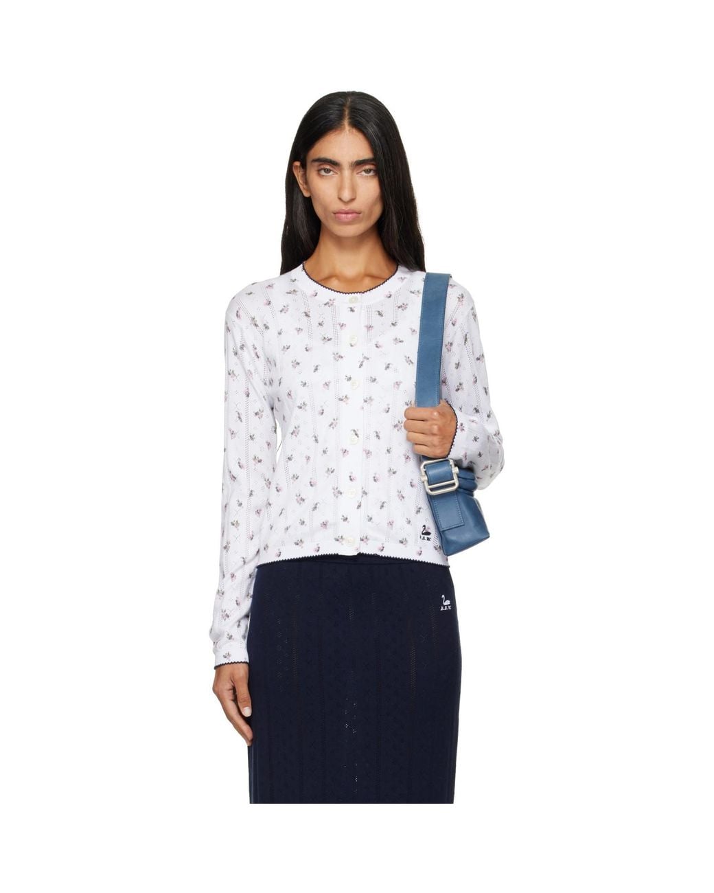 B.B. Wallace White Prince Cardigan