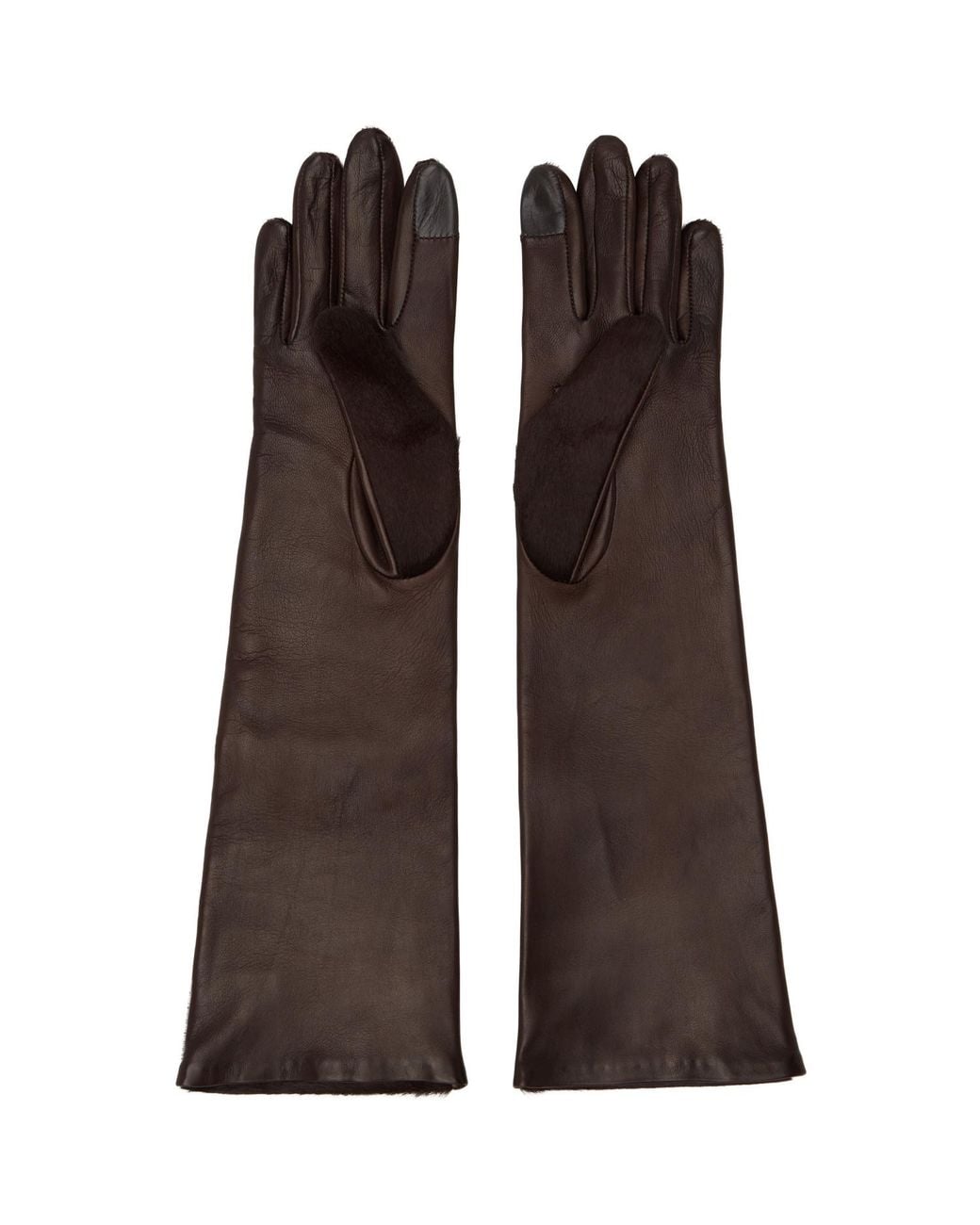 Handsome Stockholm Black Essentials Long Gloves