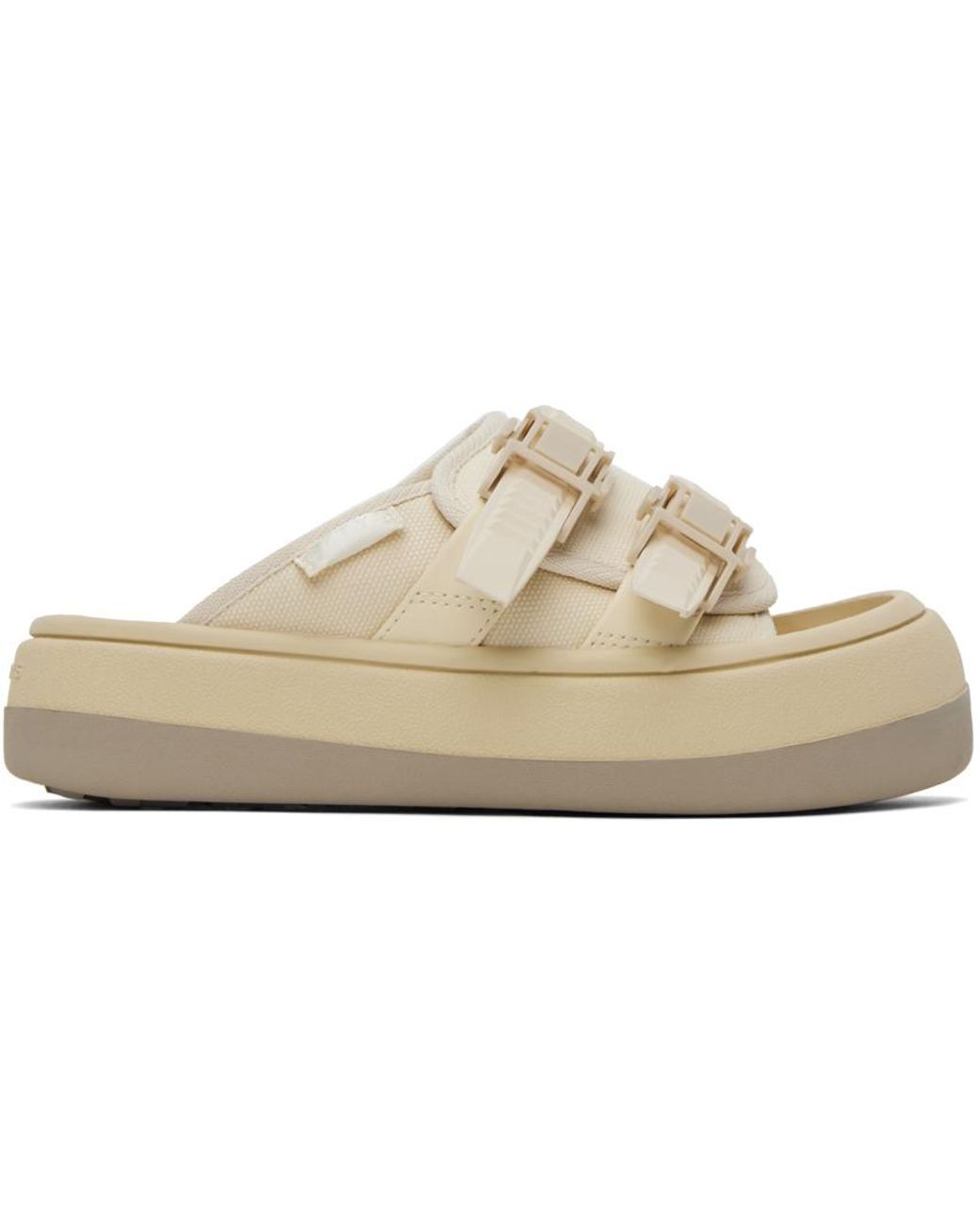 Eytys Off white Capri Slides in Black Lyst