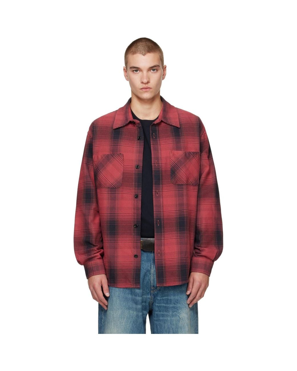Our Legacy Red Whoppin Shirt for men