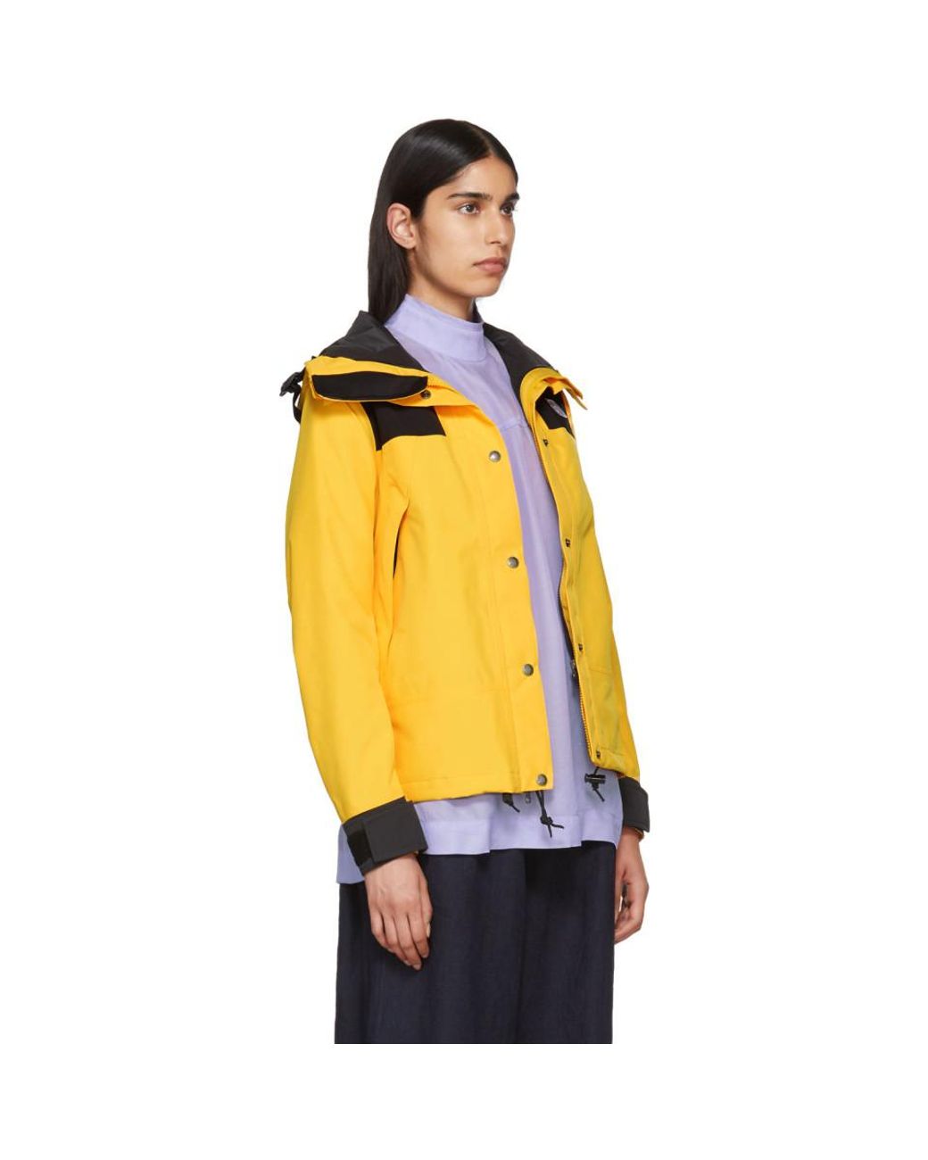 The North Face Satin Yellow And Black Gtx 1990 Mountain Jacket ...