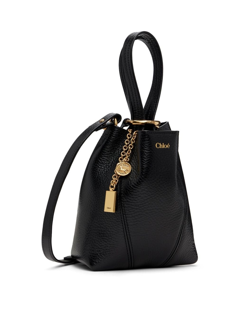 Chloé Black Small Spin' Tote
