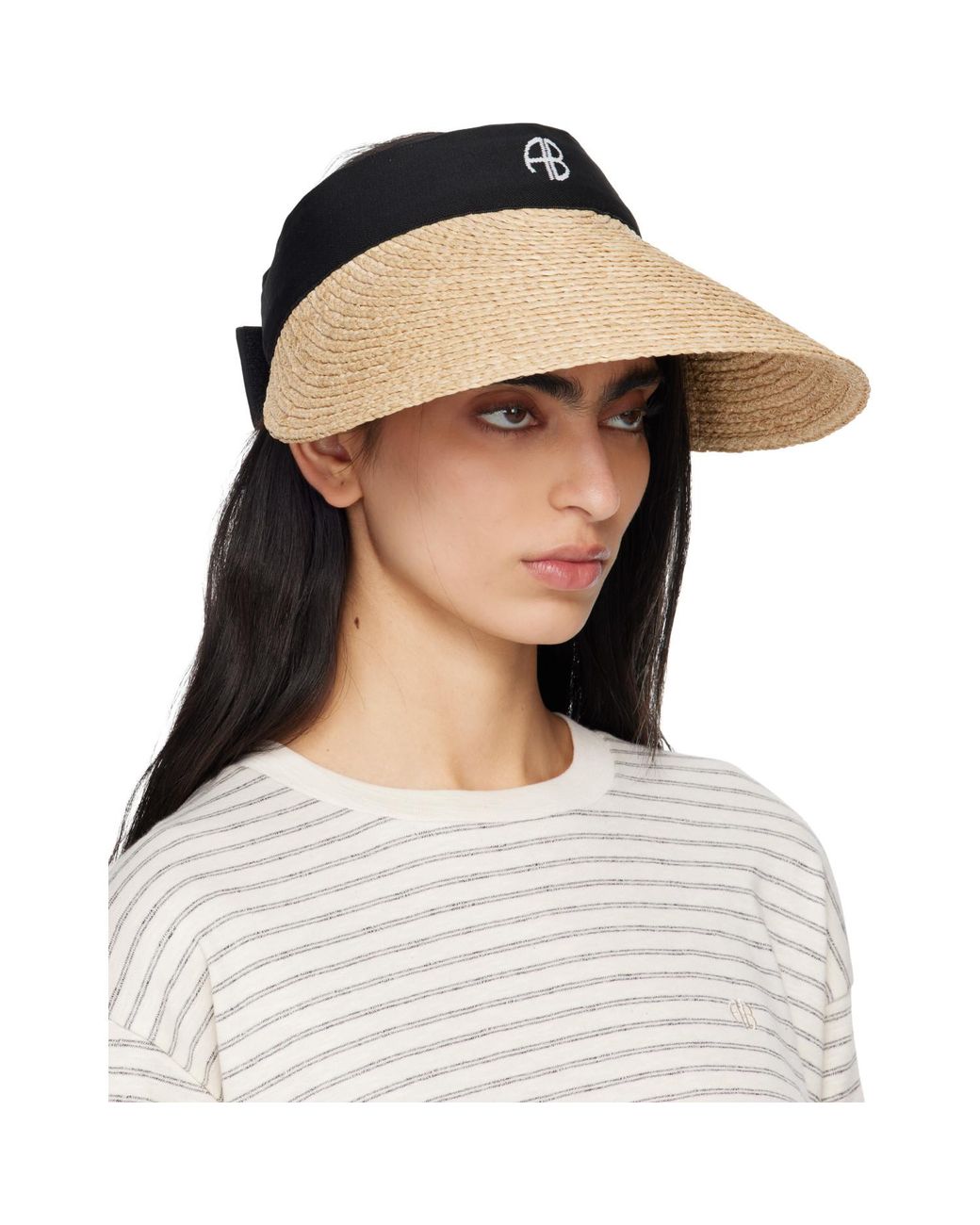 Anine Bing Natural Venus Visor