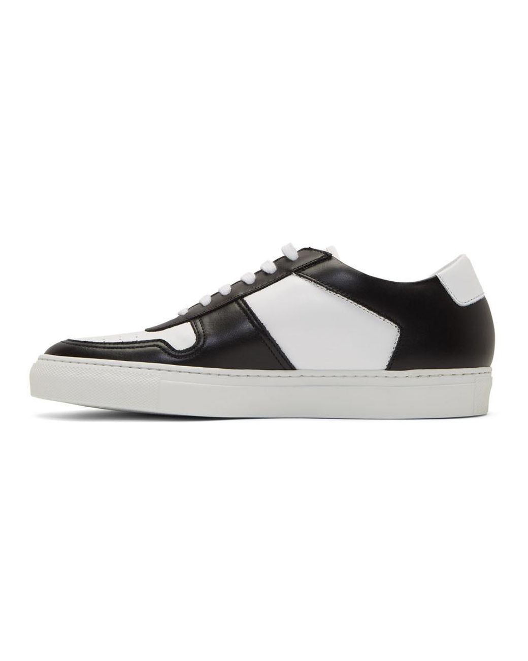 common projects bball low black white