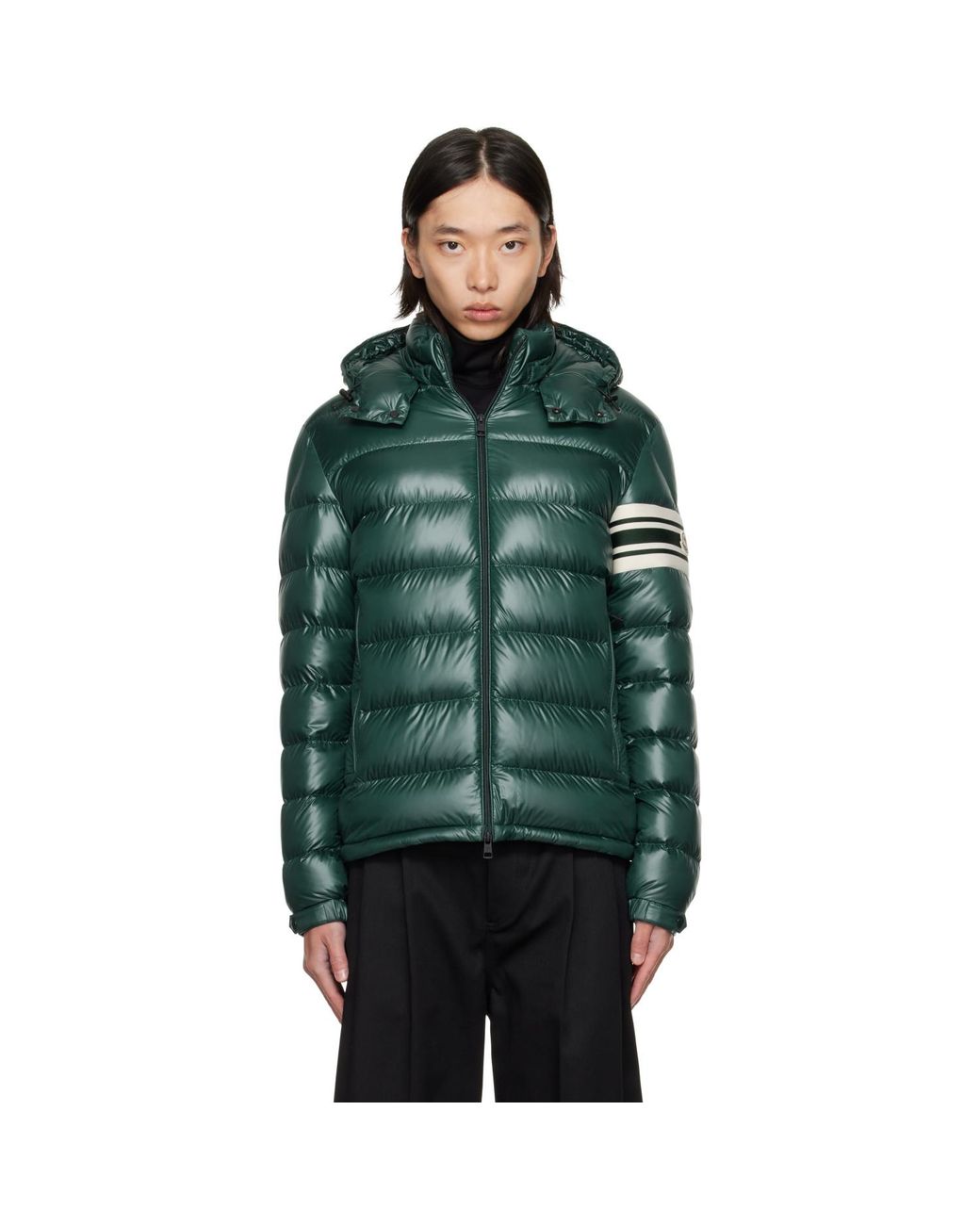Moncler Green Archivio Landre Down Jacket for men