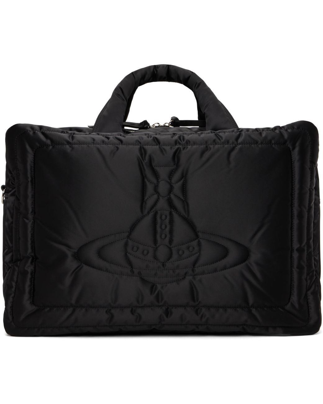 Vivienne Westwood Large Anne Square Tote in Black for Men | Lyst
