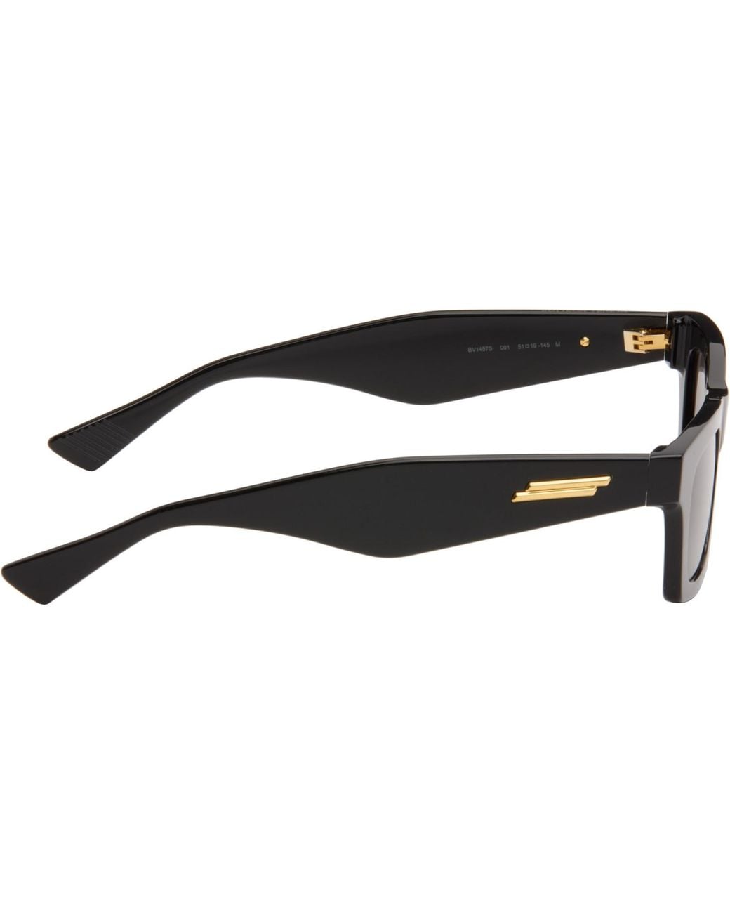 Bottega Veneta Black Ribbon Sunglasses for men