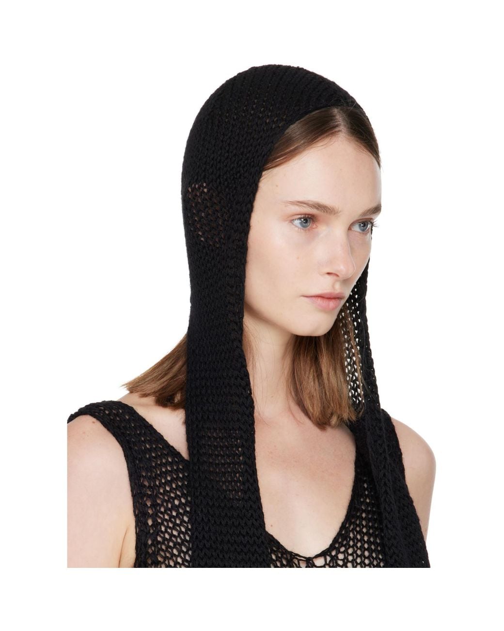 Issey Miyake Black Panini Balaclava