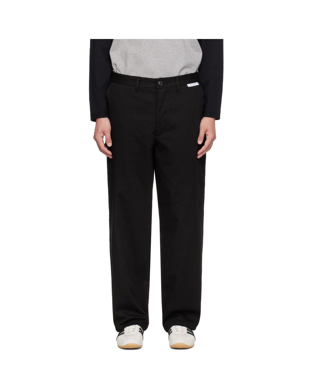 (w)taps Black Wrkt2001 Trousers for men