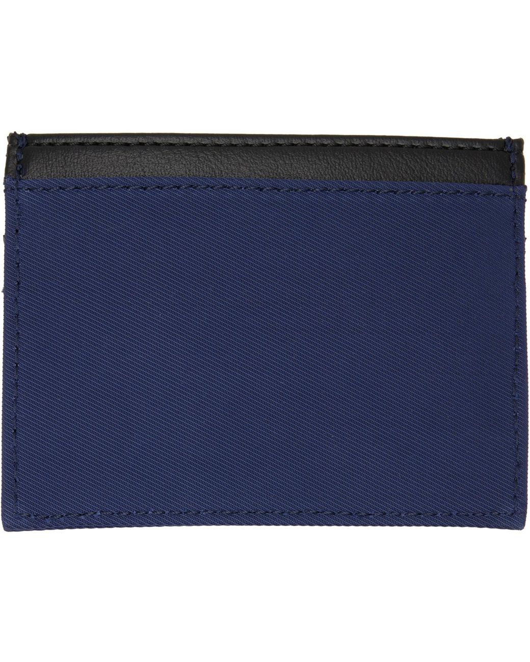 Vivienne Westwood Blue Flat Card Holder for men