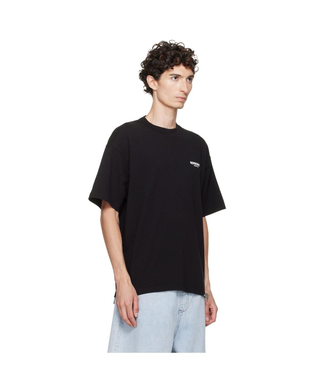 Represent Black Printed 'Owners Club' T-Shirt for men