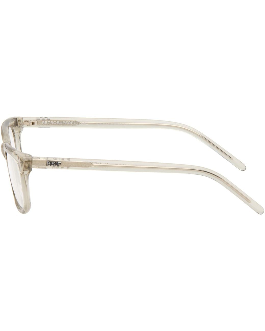 Retrosuperfuture Multicolor Transparent Numero 146 Glasses for men