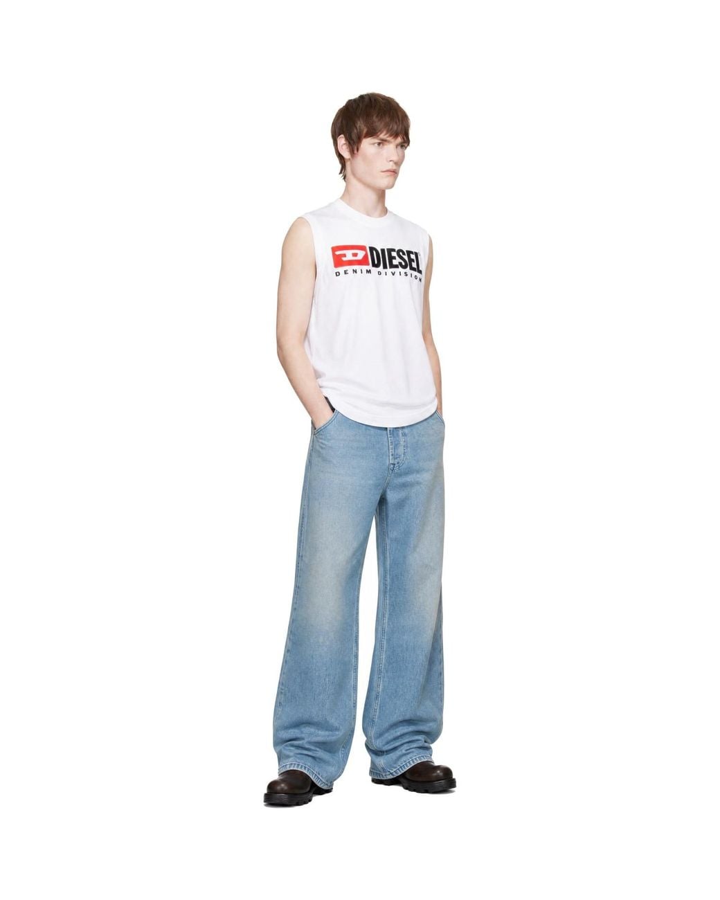 DIESEL Blue 1980 D-Eeper Jeans for men