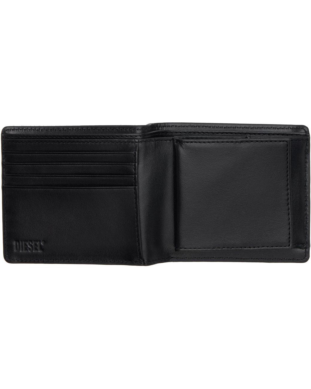 DIESEL Gray 1Dr Bifold Wallet for men