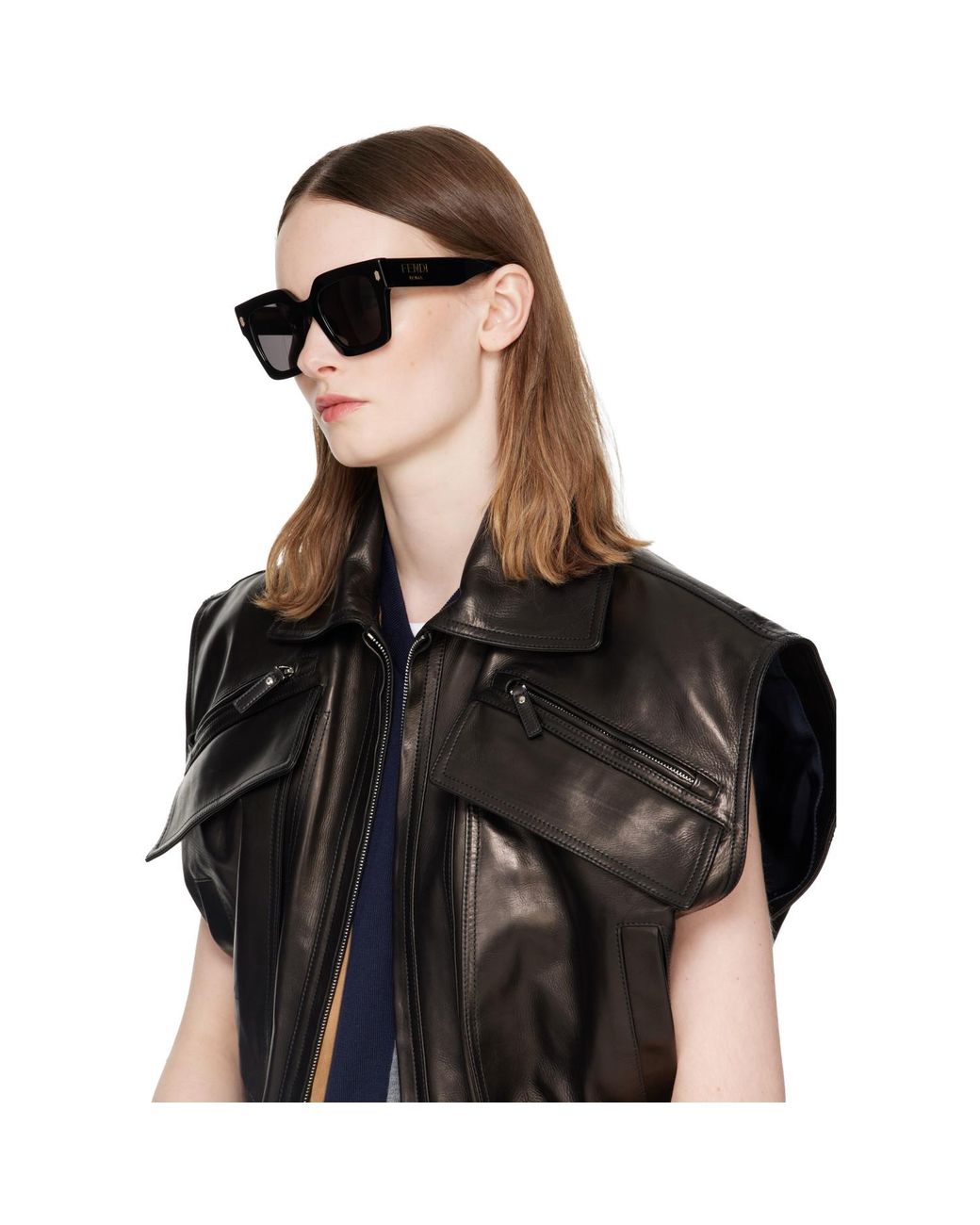 Fendi Black Roma' Sunglasses