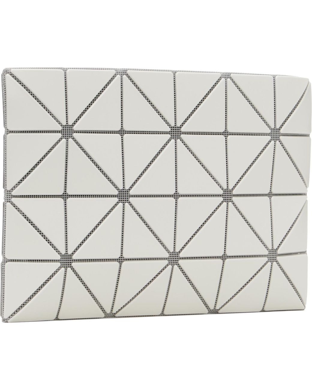 Issey Miyake Gray Lucent W Color Pouch