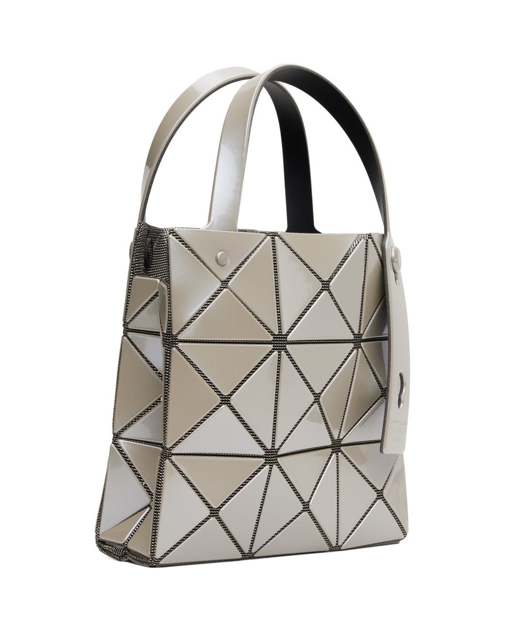 Issey Miyake Gray Small Carat Bag