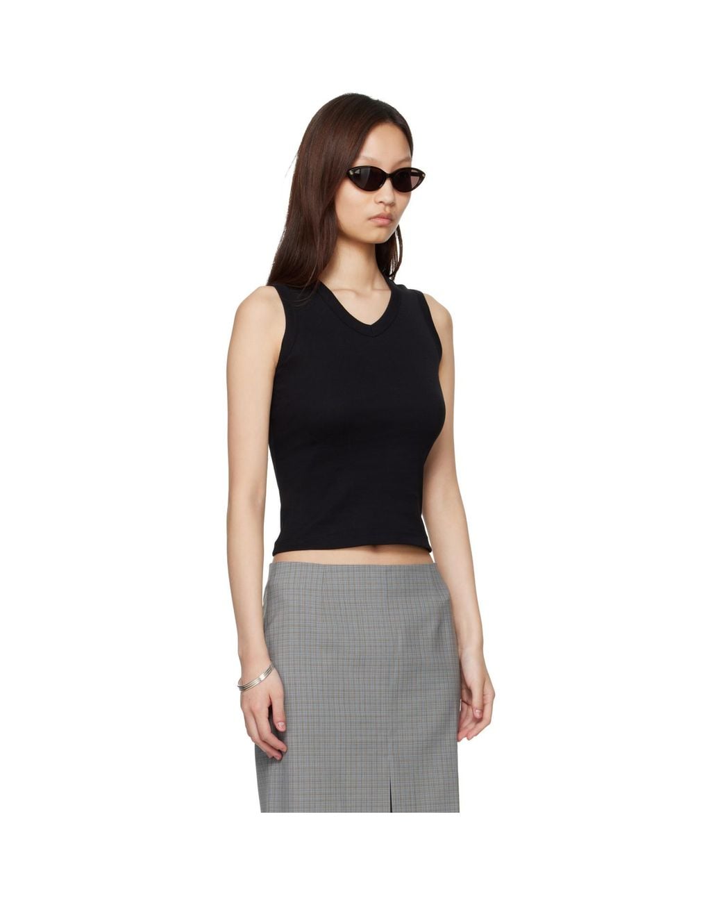Flore Flore Black Jill Tank Top