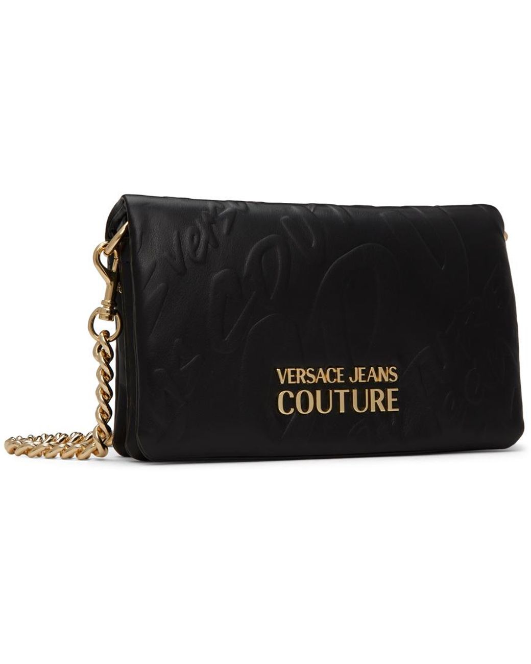 関税込 VERSACE JEANS COUTURE Chain ロゴ バッグ - www.goldenswan.club