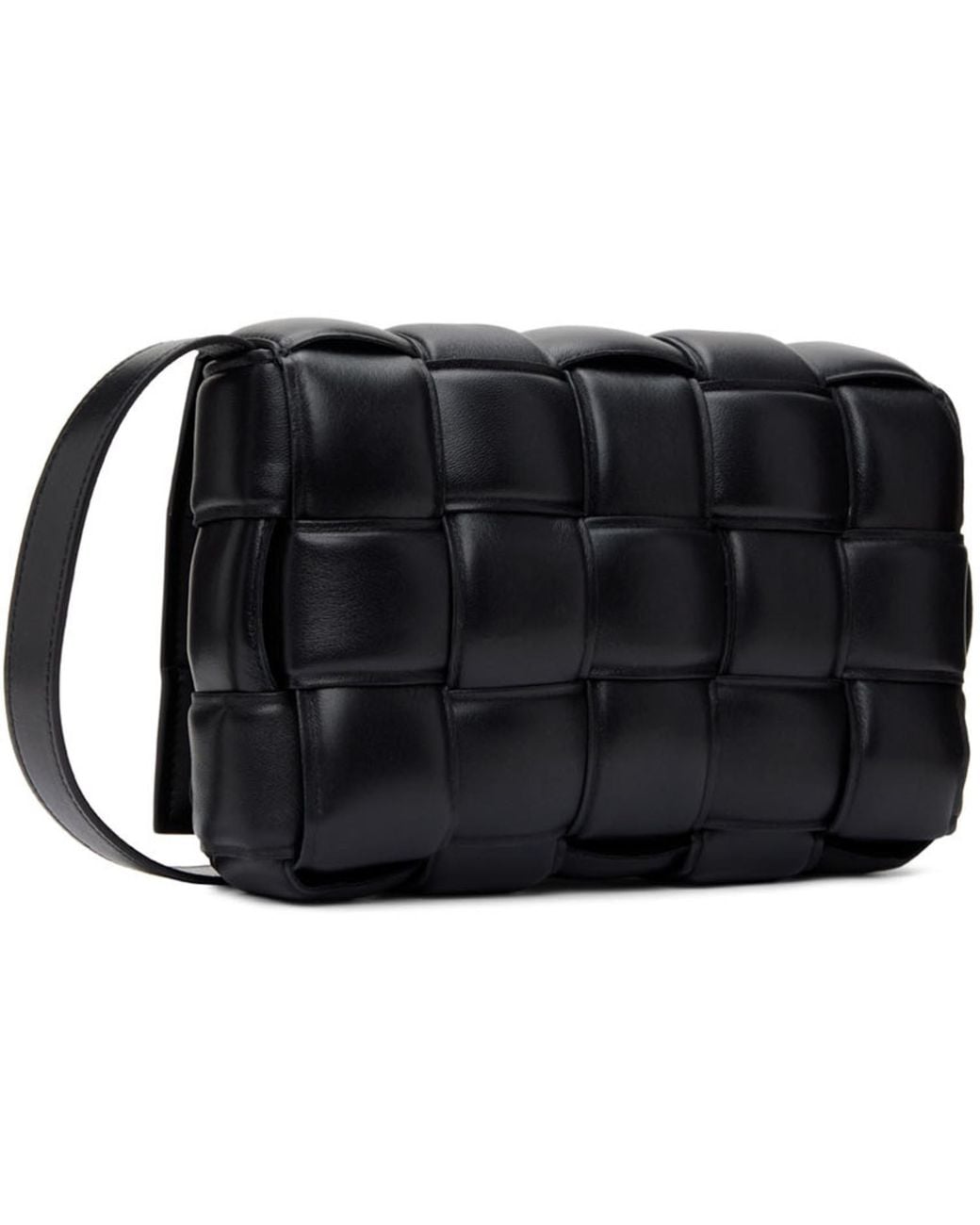 Bottega Veneta Black Padded Cassette Bag