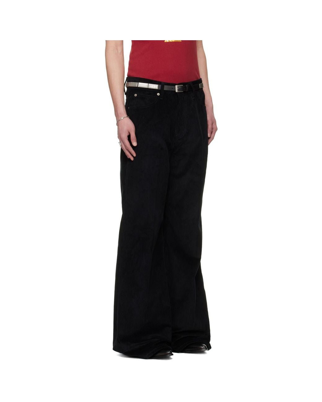 Lu'u Dan Black Bruce Lee X Lựu Đạn Motel Trousers for men