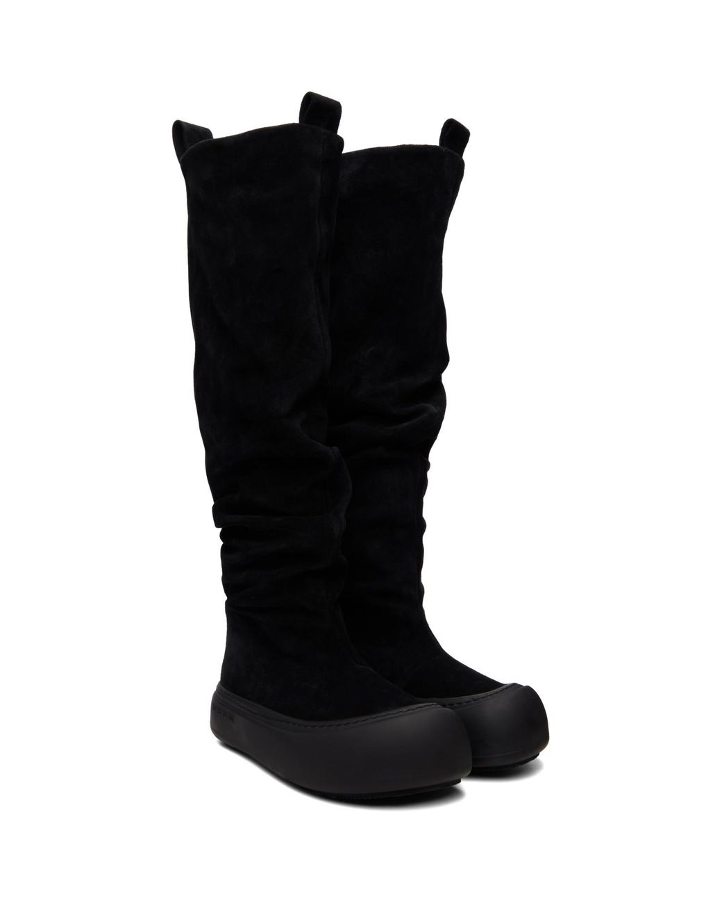 Yume Yume Black Ssense Exclusive Fisherman Chelsea Boots for men