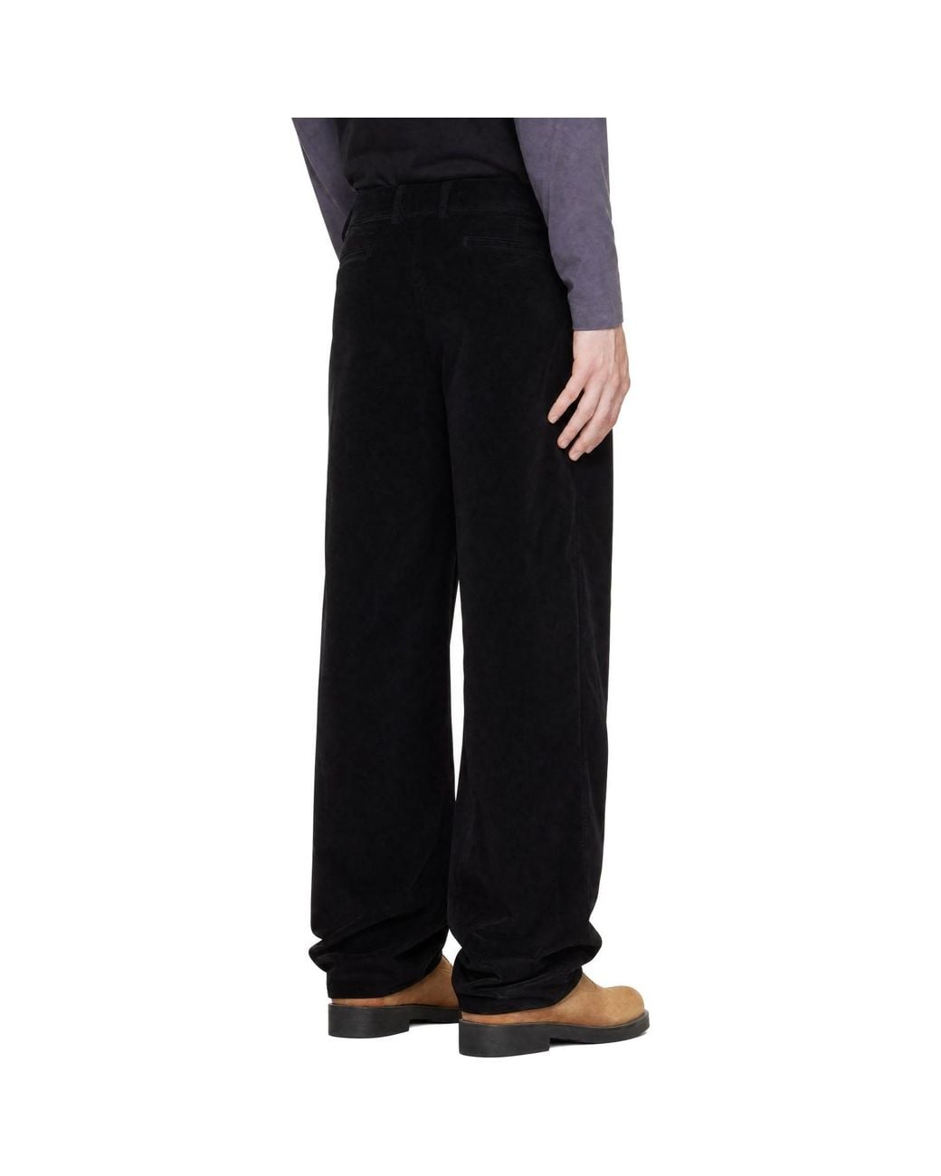 GIMAGUAS Black Rene Trousers for men