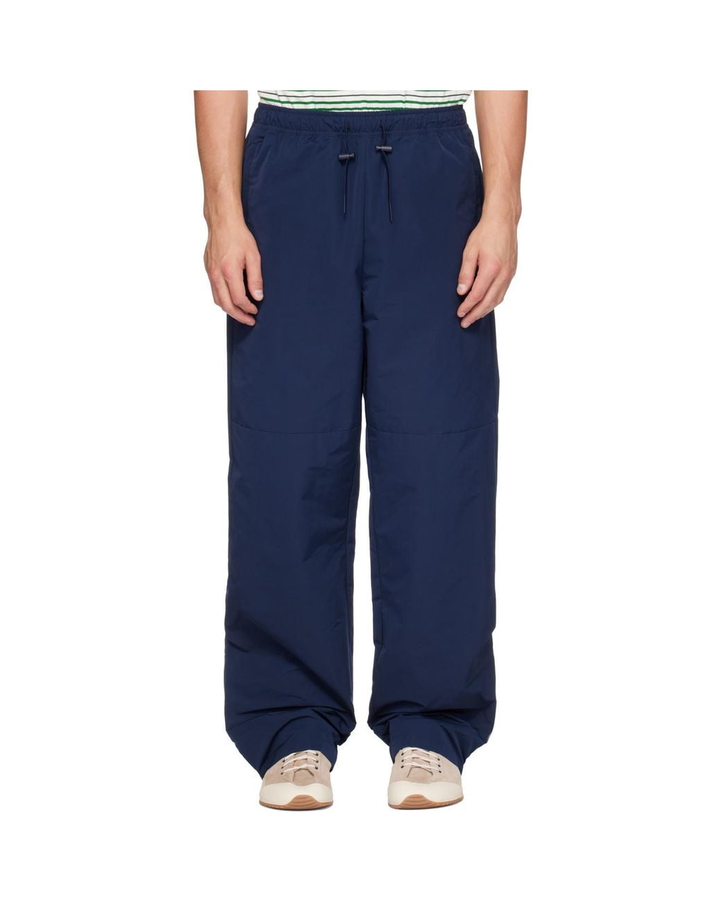 Lacoste Blue Archive Edition Water-Repellent Trousers for men