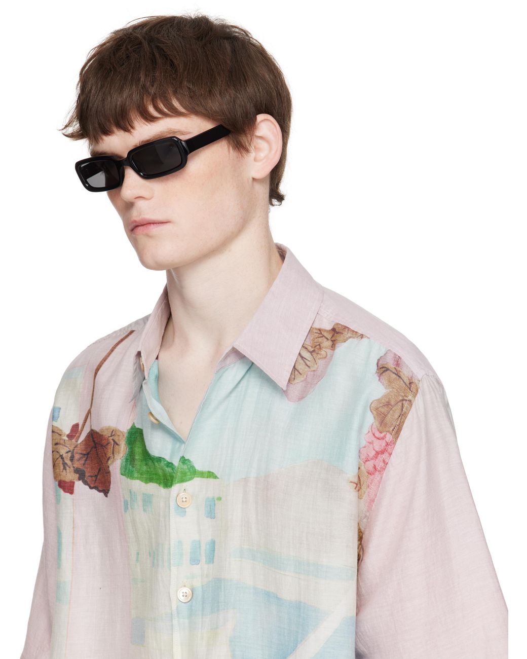 AKILA Black Ssense Exclusive Sequence Sunglasses for men