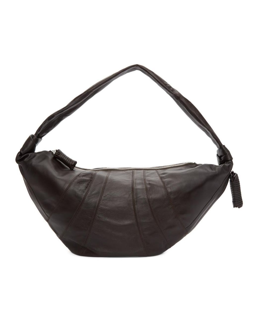 Lemaire Brown Large Croissant Bag in Black | Lyst