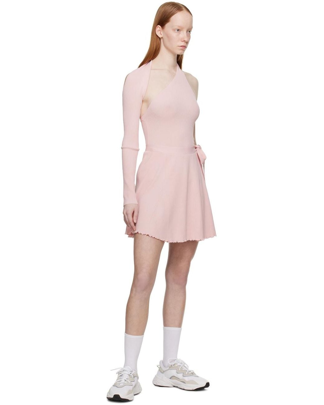 Live The Process Pink Eclipse Bodysuit