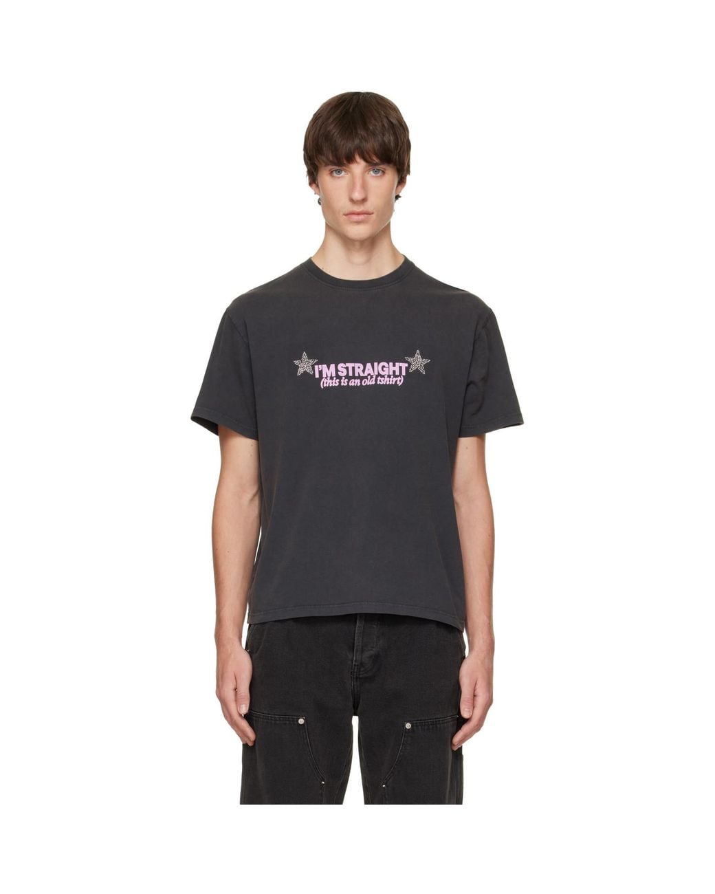 Carne Bollente Black Vintage Lover T-Shirt for men