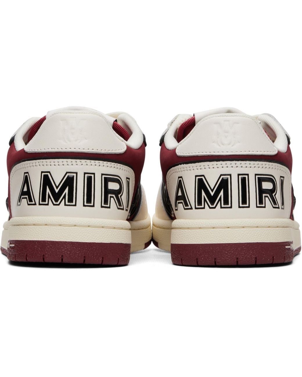 Amiri Purple Burgundy Newport Sneakers for men